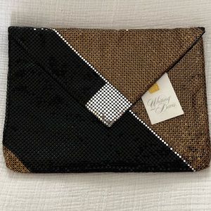 Vintage tri-metallic clutch in original box. Box kept it in pristine condition!!